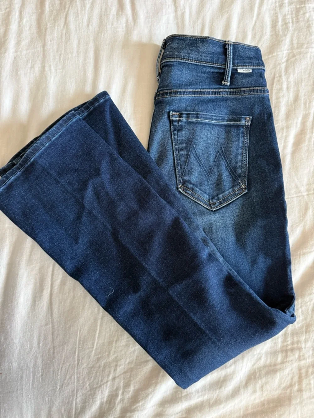MOTHER Petites Lil Hustler Ankle Jean in “Taking Chances” Wash size 27 NWT - Picture 8 of 10
